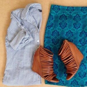 Vince Camuto Strappy Wedge Heel